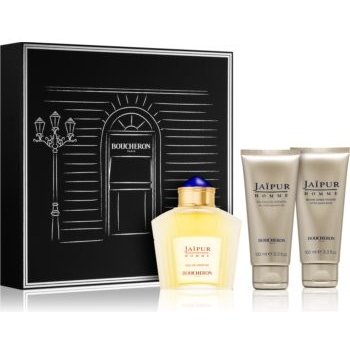 Boucheron Jaipur Homme EDP 100 ml + balzám po holení 100 ml + sprchový gel 100 ml dárková sada