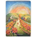 Bobo Kroužkový blok A4 Tvořím můj život čistý 50 listů – Zboží Dáma