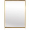 Zrcadlo Casa Chic Croxley 70 x 50 cm EL-MIR-MET-70X50-GLD