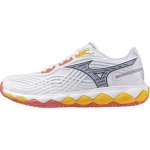 Mizuno Wave Exceed Court AC M White/Calypso Coral/Citrus – Zboží Dáma