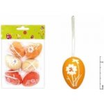 Vajíčka plast 6cm/6ks mix S150153/A – Hledejceny.cz
