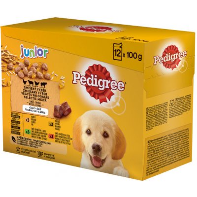 Pedigree Vital Protection Junior krmivo v aspiku 12 x 100 g