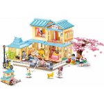 Sluban B1017 Dům se sakurou – Zboží Dáma