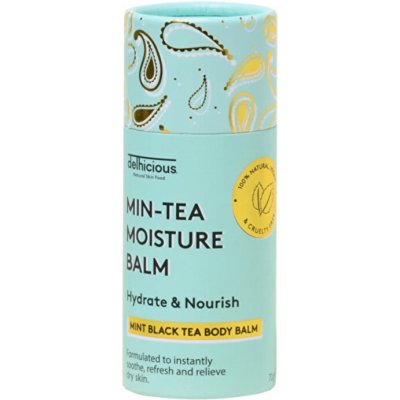 Delhicious Migh-Tea Moisture Body Balm - Mint tělový balzám 70 g – Zboží Mobilmania