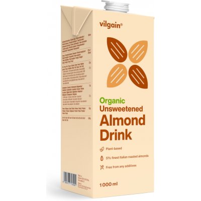 Vilgain Mandlový nápoj BIO 1 l – Sleviste.cz
