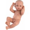 Panenka Llorens 63501 NEW BORN CHLAPEČEK realistická miminko s celovinylovým tělem 35 cm