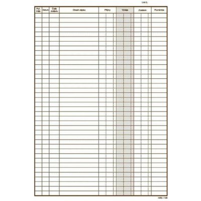 MSK 146 Pokladní kniha A4 NCR – Zboží Živě