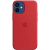 Pouzdro a kryt na mobilní telefon Apple Apple iPhone 12 mini Silicone Case with MagSafe (PRODUCT)RED MHKW3ZM/A