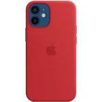 Apple iPhone 12 mini Silicone Case with MagSafe (PRODUCT)RED MHKW3ZM/A – Zboží Mobilmania