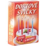 Emocio Dortové 8x95 se svícny bílé svíčky – Hledejceny.cz