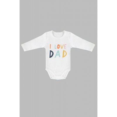 Body I Love Dad bílá – Zbozi.Blesk.cz