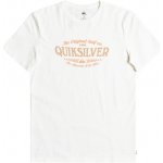 Quiksilver triko Check On It Ss Snow White WBK0