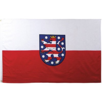 MFH Vlajka Durynska, polyester, 90 x 150 cm – Hledejceny.cz