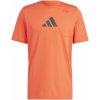 Pánské sportovní tričko adidas TR CAT G T oranžové IS7090