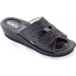 Dámské anatomické pantofle pro vbočený palec černé – Sleviste.cz