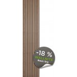 Akustický panel Wallnite Basic line černý filc Ořech 2400×600×18 – Sleviste.cz