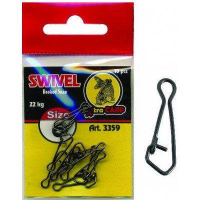 Extra Carp Karabinka Hooked Snap vel.6 – Zbozi.Blesk.cz