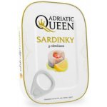 Adriatic Queen - Sardinky s citronem 105 g – Zboží Dáma