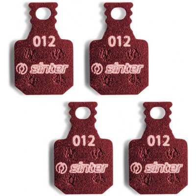 Sinter Magura brzdové destičky polymer červená – Sleviste.cz