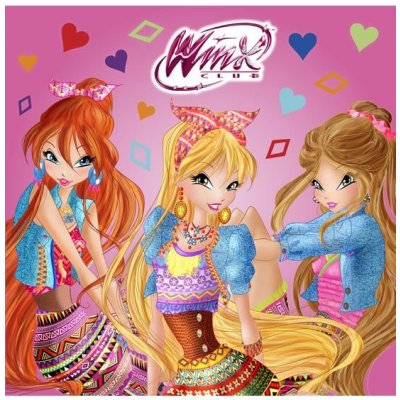 Winx Club fashion čtvercové omalovánky – Zbozi.Blesk.cz