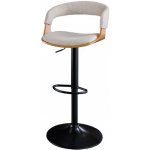 Interior DE Barová židle Manhattan béžová strukturovaná látkaBZ44198 – Zbozi.Blesk.cz