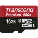 Transcend 16 GB microSDHC UHS-I U1 TS16GUSDCU1