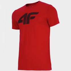 4F pánské tričko H4L22-TSM353 červené
