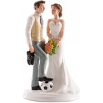 Svatební figurka na dort fotbalista 20cm Dekora – Zboží Mobilmania