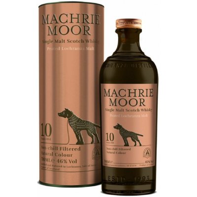 Arran Machire Moor 10y Peated Lochranza 46% 0,7 l (tuba) – Hledejceny.cz