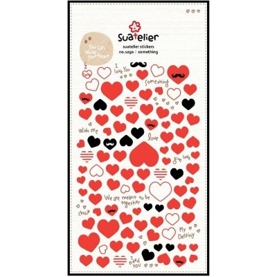 Suatelier Samolepky Something Mix srdíček – Sleviste.cz
