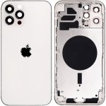 Kryt Apple iPhone 12 Pro Max - Zadný Housing stříbrný – Zboží Živě