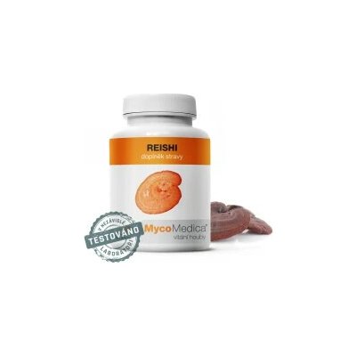MycoMedica Reishi 90 kapslí Akce 3 + 1 zdarma – Sleviste.cz