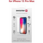 Swissten ochranné temperované sklo RE 2.5D Pro Apple iPhone 15 Pro Max 74517962 – Zboží Živě