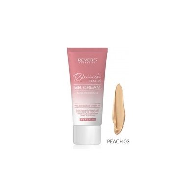 Revers Vyživující BB Cream Peach 03 pro vyrovnání tónu pleti 30 ml – Sleviste.cz
