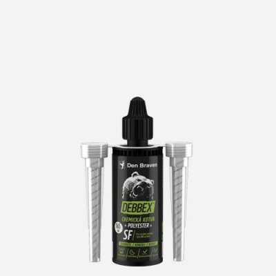 Den Braven 740011BD Chemická kotva bez styrenu POLYESTER SF, kartuše 165 ml, šedá – Sleviste.cz