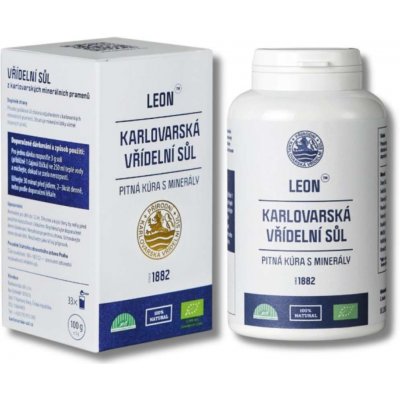 LEON Karlovarská přírodní vřídelní sůl Vánoční balení, 2 x 100 g – Sleviste.cz