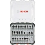 BOSCH Smíšená sada tvarových fréz s vřetenem Ø 8 mm, 30 ks 2607017475 – HobbyKompas.cz