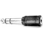 Audio Redukce, Jack, Jack (3,5mm) F-Jack (6,3mm) M, 0, stereo, černá – Hledejceny.cz