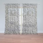 Sablio Záclony Motorka: 2ks 150x250cm – Hledejceny.cz