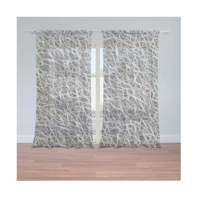 Sablio Záclony Motorka: 2ks 150x250cm – Hledejceny.cz