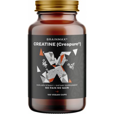 BrainMax Creatine Creapure 875 100 kapslí – Zboží Dáma
