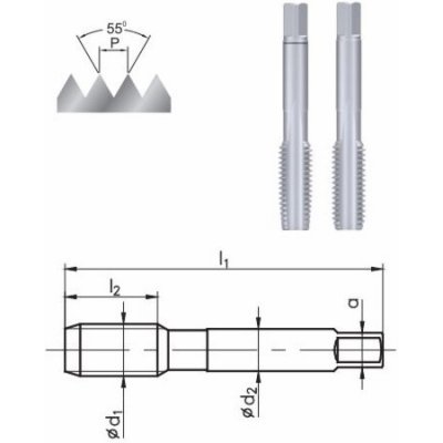 Fanar Inch ruční závitník 3/8 2 ks. (A1-220001-3129) – Hledejceny.cz