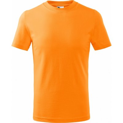 MALFINI Basic Tričko dětské tangerine orange – Zbozi.Blesk.cz