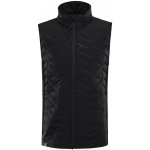 Alpine Pro Berfo 2 dětská zateplená vesta s reflexními prvky černá – Zboží Dáma