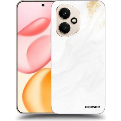 Picasee silikonový průhledný obal pro Honor 400 5G - Bílá – Zboží Živě