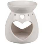 Svíčky aroma lampa keramická 100 x 130 mm bílá – Hledejceny.cz