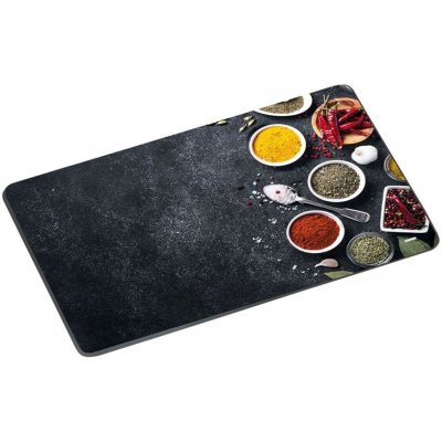 Kesper Skleněné krájecí prkénko SPICES 38x28,5 cm černé – Hledejceny.cz
