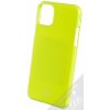 Pouzdro a kryt na mobilní telefon Apple Pouzdro Goospery Jelly Case Apple iPhone 11 Pro Max limetkově zelené
