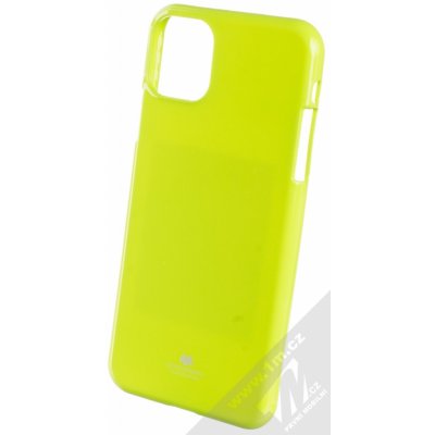 Pouzdro Goospery Jelly Case Apple iPhone 11 Pro Max limetkově zelené