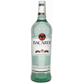 Bacardi Carta Blanca 37,5% 3 l (holá láhev)